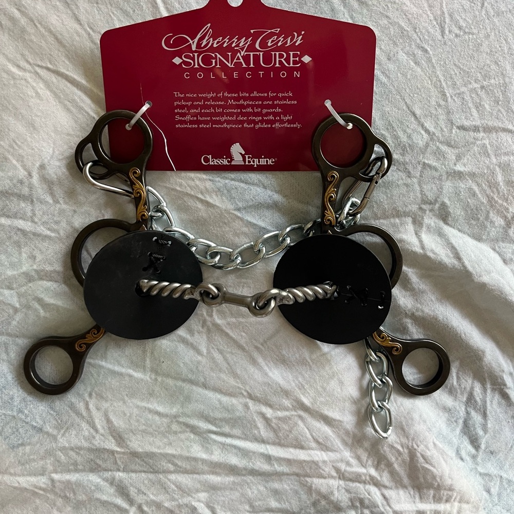 NWT EQUINE COUTURE SIGNATURE SERIES WESTERN BIT